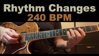 Rhythm Changes  Oleo Jazz Guitar [upl. by Mccoy]