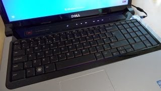 Dell Studio 1749 Laptop Backlit Keyboard Replacement [upl. by Hgielime137]