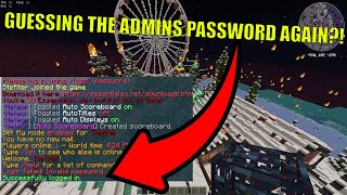 Minecraft Griefing  GUESSING THE ADMINS PASSWORD AGAIN Episode 35 [upl. by Ahtikal]