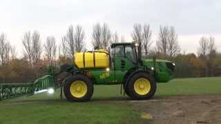 CropTec event 2014 Sprayer demonstrations [upl. by Ardnasirhc]