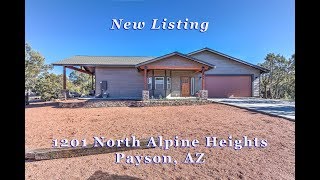 1201 North Alpine Heights Payson AZ MLS [upl. by Colvin]