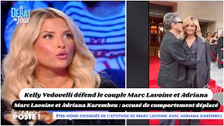 Kelly Vedovelli défend le couple Marc Lavoine et Adriana sur le plateau de TPMP TVACTU [upl. by Radmen]