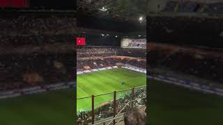 SARA PERCHÈ TI AMO  AC MILAN VS INTER MILAN  SAN SIRO  07112021 🎶🏟 [upl. by Zeus]