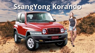 SsangYong Korando  Korea can do 4wd SUV beepcars review [upl. by Lawtun]