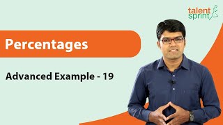 Most Confusing Percentage Question  Can You try it  Percentages  Advanced Model Example  19 [upl. by Amjan308]