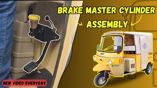 Tez Raftar Brake Master Cylinder Assembly  PS 200cc Models  StepbyStep Guide [upl. by Nisbet]