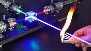 Experiments with the Worlds Strongest Laser  SANWU LASERS [upl. by Cigam368]