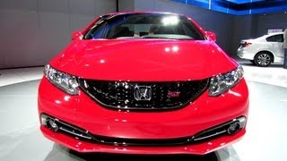 2013 Honda Civic Si North American Debut at 2012 Los Angeles Auto Show  Exterior Walkaround [upl. by Siletotsira]