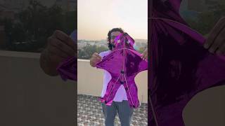 Flying Human Shaped kite  Fancy kite flying  kite kiteflying shorts [upl. by Nojram]