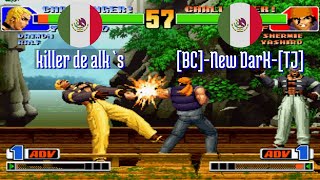 FT5 kof98 killer de alks MX vs BCNew DarKTJ MX King of Fighters 98 Fightcade Oct 11 [upl. by Ashling]