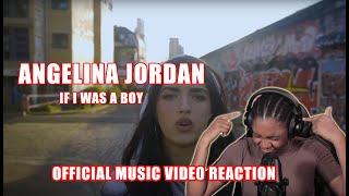 Angelina Jordan  If I Were A Boy Official Music Video Reaction [upl. by Eseela]