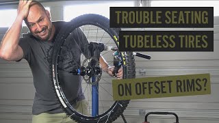 Tips for seating a stubborn tubeless tire [upl. by Norreht]