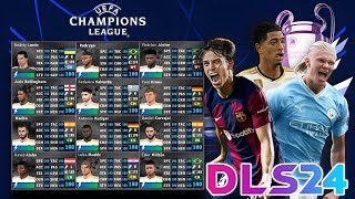 تحميل لعبه دريم ليج DLS 19 MOD 24 UCL Edition😱مودUEFA Champions League😱بأخر الانتقالات والاطقم 2324 [upl. by Bel550]