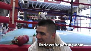 Boxing Star Brandon Rios Welcomes A Special Guest To The Gym [upl. by Eiral]