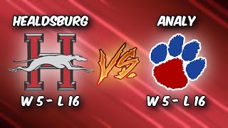 Healdsburg vs Analy  FULL VARSITY VOLLEYBALL GAME  OCTOBER 8TH 2024 [upl. by Ahterahs]