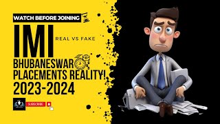 IMI Bhubaneswar 2023 Placements Exposed ROI worth it or not Fact vs Fiction [upl. by Attenrev209]