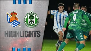 HIGHLIGHTS  1ª RFEF  J12  Sanse 22 CD Arenteiro  Zubieta  Real Sociedad [upl. by Ramat274]