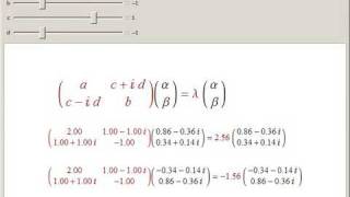 Eigenvalue Problem for 22 Hermitian Matrices [upl. by Layman]