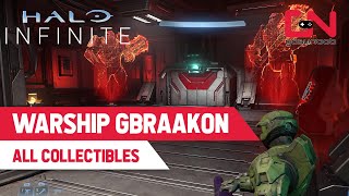 Warship Gbraakon quotCOLLECTIBLESquot Locations Halo Infinite [upl. by Ilatfen69]