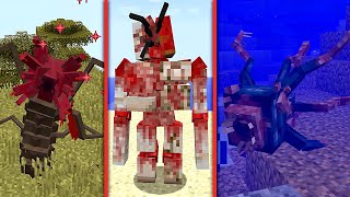 INFECTED GOLEM AND SQUID in MInecraft Scape And Run Parasites [upl. by Imis]