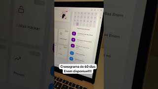 Cronograma de 60 dias Enem para quem empurrou os estudos com a barriga [upl. by Vladamir]