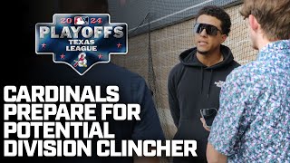 BEHIND THE SCENES Springfield Cardinals prepare for North Division Championship [upl. by Binah]