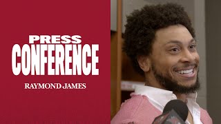 Antoine Winfield Jr on His Interception vs Carolina Playing Together  Press Conference [upl. by Helbonnas181]