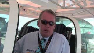 ILA 2010 A look at the Grob 120TP training aircraft [upl. by Grider]