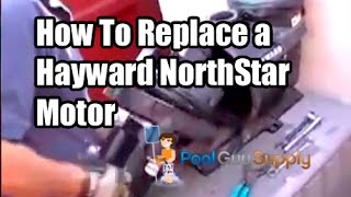 Pool Motor Replacement  Hayward NorthStar [upl. by Ellenig66]