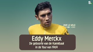 De geboorte van de Kannibaal Eddy Merckx wint de Tour in 1969 [upl. by Aremmat]