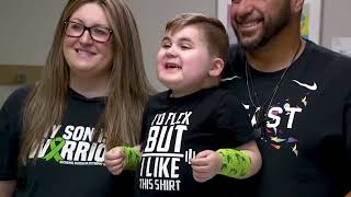 Local boy first in Ohio to get promising new muscular dystrophy treatment [upl. by Nishom466]