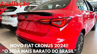 NOVO FIAT CRONUS 2024 [upl. by Ttirrej]