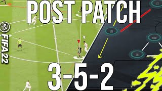 UPDATED BEST META TACTICS FOR 352 FOR MORE WINS  FIFA 22 POST PATCH [upl. by Ramas]