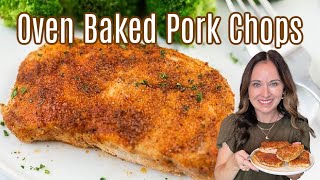 Best Oven Baked Pork Chops Recipe [upl. by Stirling]