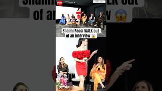 SHOCKING Why did shalinipassi walk out in between of an interview [upl. by Anikes]