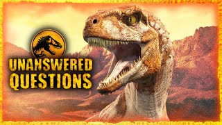 5 UNANSWERED QUESTIONS THAT NEED TO BE EXPLAINED IN SEASON 2 OF JURASSIC WORLD CHAOS THEORY [upl. by Wyon]