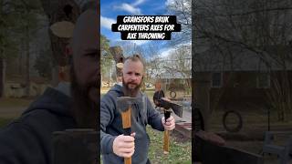 Axe throwing with Gränsfors Bruk axesshorts axethrowing axe tools vikings skills outdoors [upl. by Janella]