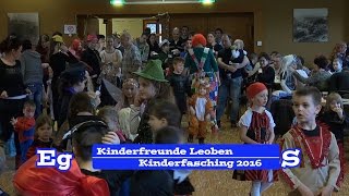 Kinderfasching 2016  Kinderfreunde Leoben [upl. by Aleyam18]