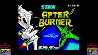 ZX SPECTRUM Loading AfterBurner Activision Inc1988 [upl. by Dinan403]