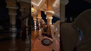 Inside al qasr jumeirah interior luxury dubai resort golden arabic uae arab resort fypシ゚ [upl. by Rramel375]