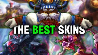 THE ULTIMATE LIST OF THE 10 BEST SKINS IN LEAGUE OF LEGENDS [upl. by Owena]