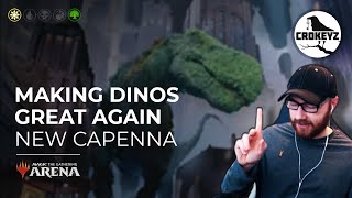 Selesnya Standard New Capenna Making Dinos Great Again  CROKEYZ MTG Arena [upl. by Nsaj]