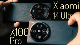 Xiaomi 14 Ultra VS Vivo X100 Pro Complete Comparison [upl. by Aicirtak]