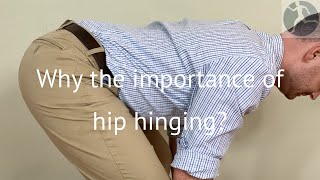 Hip hinging is the safe way to bend [upl. by Reinaldo]