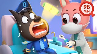 Going to the Dentist  Good Habits for Kids  Kids Cartoons  Sheriff Labrador [upl. by Itak]