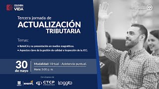 Tercera Jornada Virtual de Actualización Tributaria 2024 Seminario virtual Mayo 30 de 2024 [upl. by Lidda538]