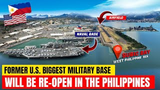 Former US Biggest Naval amp Airbase will ReOpen in the Philippines to Counter China [upl. by Bullion]