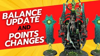 Will the New Necrons Codex Balance Update CHANGE the Game [upl. by Lacefield]