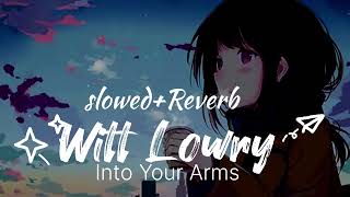 witt Lowry  Into your Arms SlowedReverbLofi song Audio song [upl. by Purse]