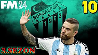 FM 2024 Bursaspor 3Sezon PaPu Gomez 🐊Transferi [upl. by Suirred]